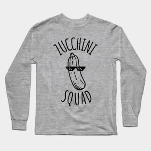 Zucchini Squad Cool Zucchini Long Sleeve T-Shirt